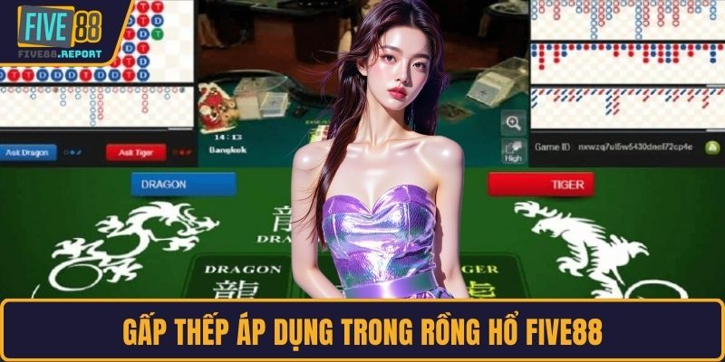 Gấp thếp áp dụng trong rồng hổ FIVE88